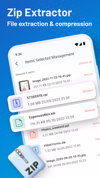 Zip Extractor - UnZIP & UnRAR Screenshot 4 - AppWisp.com Zip Extractor - UnZIP & UnRAR Screenshot 4 - AppWisp.com