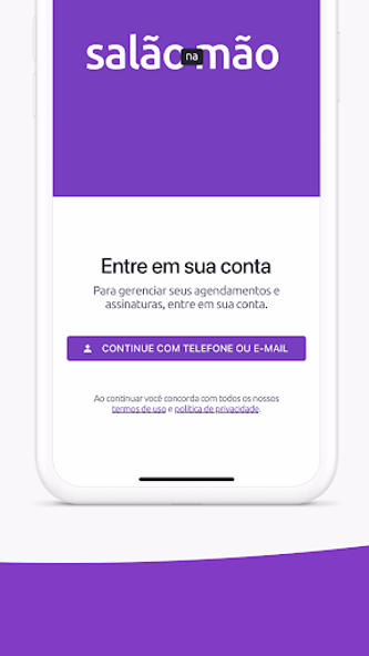 Salão na Mão: Agende Online Screenshot 3 - AppWisp.com Salão na Mão: Agende Online Screenshot 3 - AppWisp.com
