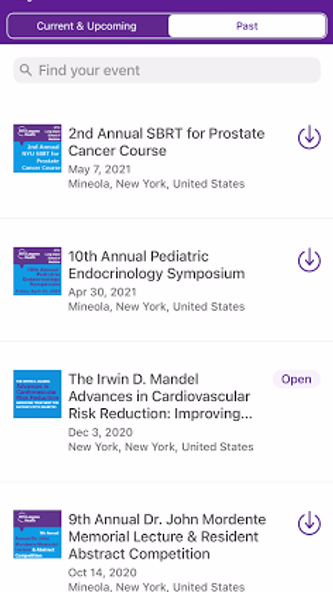 NYU Langone CME Screenshot 1 - AppWisp.com NYU Langone CME Screenshot 1 - AppWisp.com