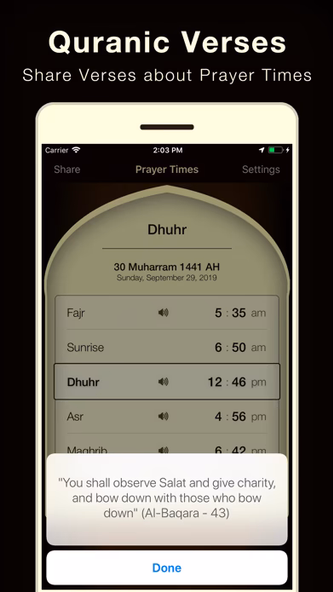 Prayer Times برنامج الاذان Screenshot 3 - AppWisp.com Prayer Times برنامج الاذان Screenshot 3 - AppWisp.com