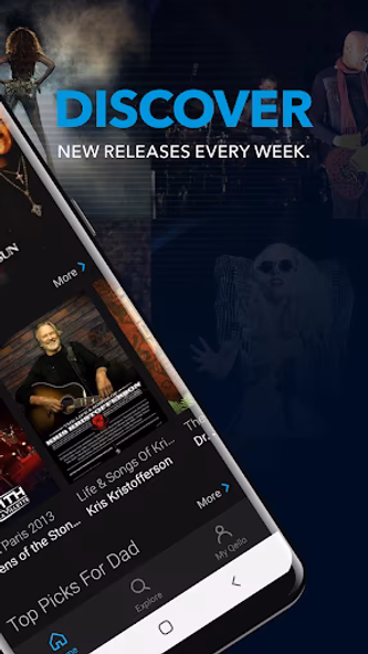 Qello Concerts Screenshot 2 - AppWisp.com Qello Concerts Screenshot 2 - AppWisp.com