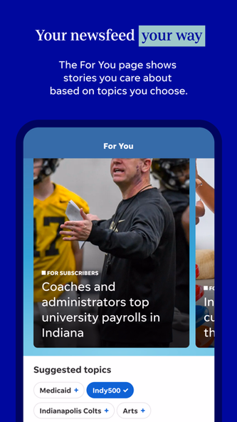 IndyStar: Indianapolis Star Screenshot 2 - AppWisp.com IndyStar: Indianapolis Star Screenshot 2 - AppWisp.com