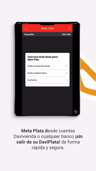 DaviPlata Screenshot 1 - AppWisp.com DaviPlata Screenshot 1 - AppWisp.com
