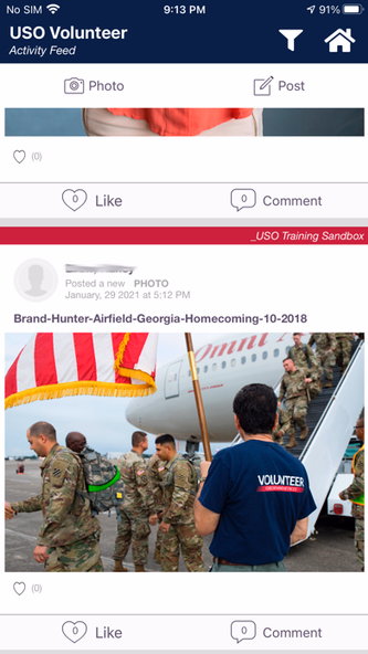 USO Volunteer Community Screenshot 3 - AppWisp.com USO Volunteer Community Screenshot 3 - AppWisp.com