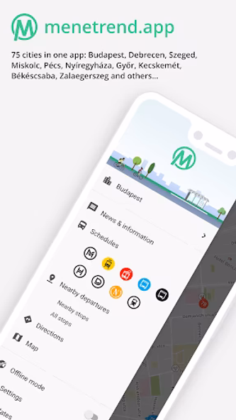 menetrend.app - Public Transit Screenshot 1 - AppWisp.com menetrend.app - Public Transit Screenshot 1 - AppWisp.com