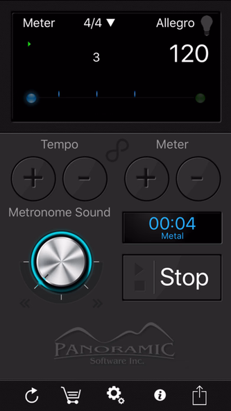 Metronome ∞ Screenshot 3 - AppWisp.com Metronome ∞ Screenshot 3 - AppWisp.com