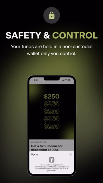 Tori - Simple Crypto Wallet Screenshot 4 - AppWisp.com Tori - Simple Crypto Wallet Screenshot 4 - AppWisp.com