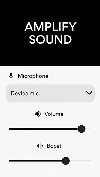 Microphone Amplifier Screenshot 1 - AppWisp.com Microphone Amplifier Screenshot 1 - AppWisp.com