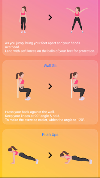 Home Workouts - EasyFit Screenshot 4 - AppWisp.com Home Workouts - EasyFit Screenshot 4 - AppWisp.com