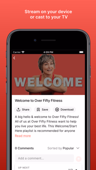 Over Fifty Fitness Screenshot 3 - AppWisp.com Over Fifty Fitness Screenshot 3 - AppWisp.com