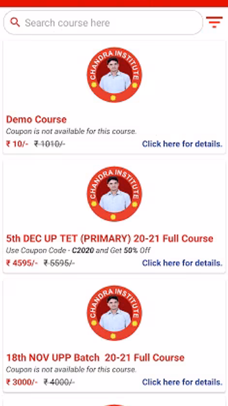 Chandra Institute Allahabad Screenshot 2 - AppWisp.com Chandra Institute Allahabad Screenshot 2 - AppWisp.com