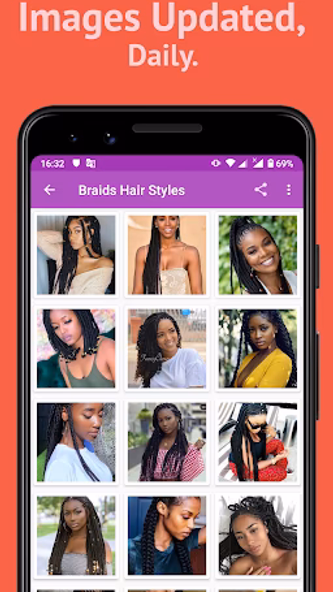 African Women Hairstyles. Screenshot 2 - AppWisp.com African Women Hairstyles. Screenshot 2 - AppWisp.com