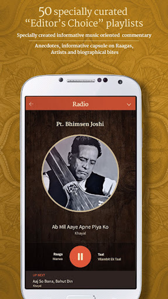 Saregama Classical Screenshot 4 - AppWisp.com Saregama Classical Screenshot 4 - AppWisp.com