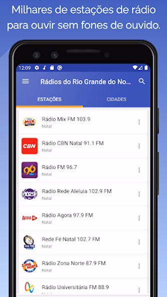 Rádios do Rio Grande do Norte Screenshot 1 - AppWisp.com Rádios do Rio Grande do Norte Screenshot 1 - AppWisp.com