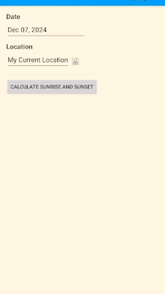 Sunrise Sunset Calculator Screenshot 1 - AppWisp.com Sunrise Sunset Calculator Screenshot 1 - AppWisp.com