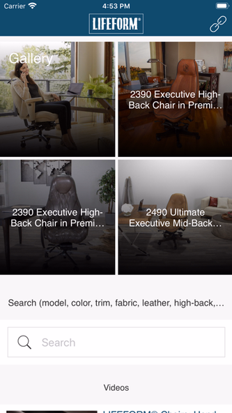 LIFEFORM® Chairs Screenshot 2 - AppWisp.com LIFEFORM® Chairs Screenshot 2 - AppWisp.com