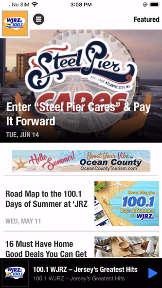 100.1 WJRZ Screenshot 2 - AppWisp.com 100.1 WJRZ Screenshot 2 - AppWisp.com