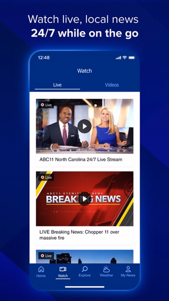 ABC11 North Carolina Screenshot 3 - AppWisp.com ABC11 North Carolina Screenshot 3 - AppWisp.com