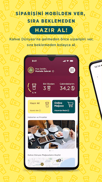 Kahve Dünyası – Çekirdek Kazan Screenshot 1 - AppWisp.com Kahve Dünyası – Çekirdek Kazan Screenshot 1 - AppWisp.com