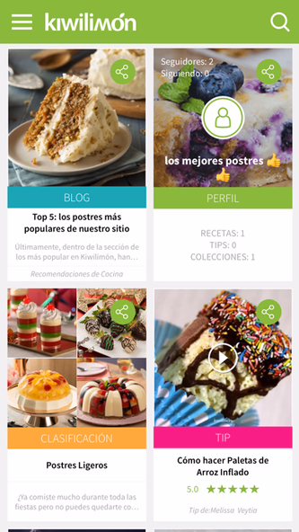 Recetas Kiwilimón Screenshot 3 - AppWisp.com Recetas Kiwilimón Screenshot 3 - AppWisp.com