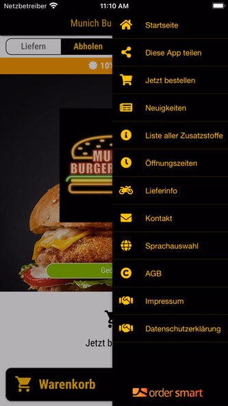 Munich Burger Service Screenshot 4 - AppWisp.com Munich Burger Service Screenshot 4 - AppWisp.com