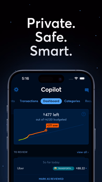 Copilot: Track & Budget Money Screenshot 1 - AppWisp.com Copilot: Track & Budget Money Screenshot 1 - AppWisp.com