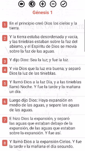 Biblia en Español Reina Valera Screenshot 2 - AppWisp.com Biblia en Español Reina Valera Screenshot 2 - AppWisp.com