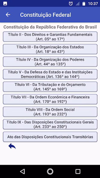 Constituição Federal 2025 Screenshot 2 - AppWisp.com Constituição Federal 2025 Screenshot 2 - AppWisp.com