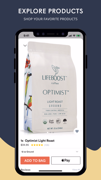 Lifeboost Coffee Screenshot 4 - AppWisp.com Lifeboost Coffee Screenshot 4 - AppWisp.com