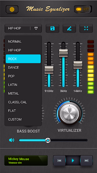 Equalizer - Music Bass Booster Screenshot 2 - AppWisp.com Equalizer - Music Bass Booster Screenshot 2 - AppWisp.com