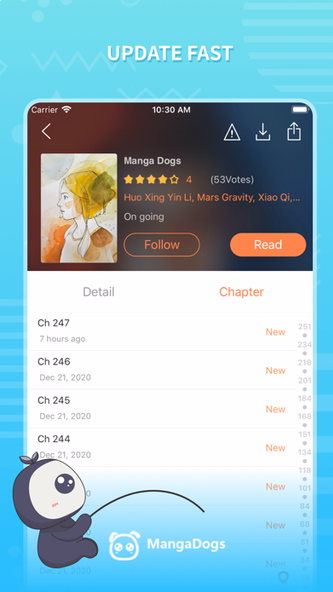 Manga Dogs - webtoon reader Screenshot 3 - AppWisp.com Manga Dogs - webtoon reader Screenshot 3 - AppWisp.com