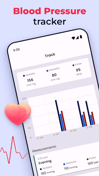 Blood Pressure Tracker Screenshot 4 - AppWisp.com Blood Pressure Tracker Screenshot 4 - AppWisp.com
