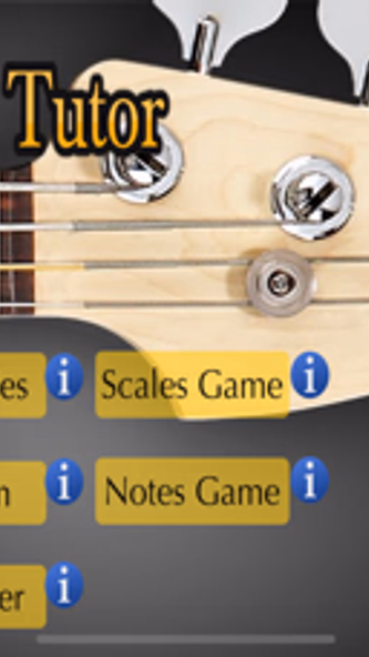Bass Guitar Tutor Screenshot 1 - AppWisp.com Bass Guitar Tutor Screenshot 1 - AppWisp.com