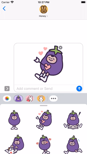 Eggby the Eggplant Screenshot 1 - AppWisp.com Eggby the Eggplant Screenshot 1 - AppWisp.com
