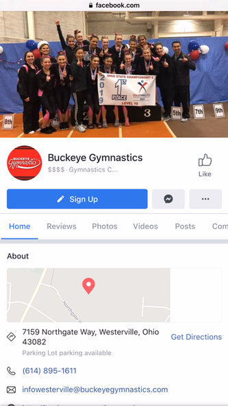 Buckeye Gymnastics Screenshot 3 - AppWisp.com Buckeye Gymnastics Screenshot 3 - AppWisp.com
