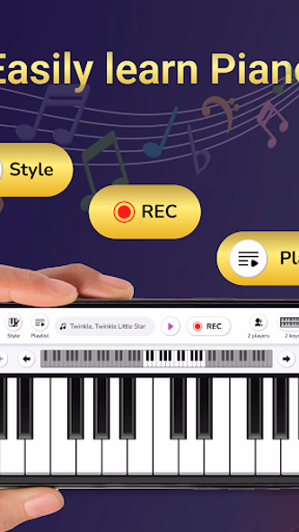 Easy Piano Learning App Screenshot 1 - AppWisp.com Easy Piano Learning App Screenshot 1 - AppWisp.com