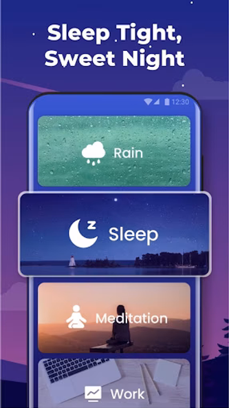 Sleep Sounds - Relax Music Screenshot 1 - AppWisp.com Sleep Sounds - Relax Music Screenshot 1 - AppWisp.com