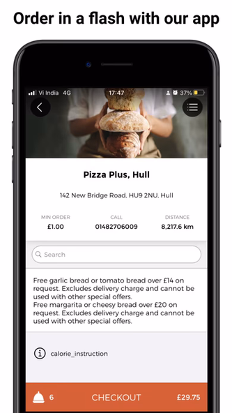 Pizza Plus, Hull Screenshot 1 - AppWisp.com Pizza Plus, Hull Screenshot 1 - AppWisp.com