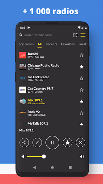 Radio USA: Online FM Radio Screenshot 2 - AppWisp.com Radio USA: Online FM Radio Screenshot 2 - AppWisp.com
