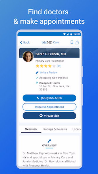 WebMD: Symptom Checker Screenshot 2 - AppWisp.com WebMD: Symptom Checker Screenshot 2 - AppWisp.com