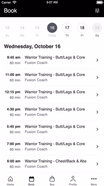 Fusion Integrated Training Screenshot 2 - AppWisp.com Fusion Integrated Training Screenshot 2 - AppWisp.com