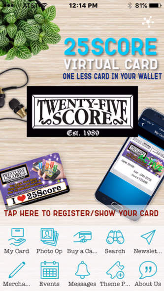 25Score - SCV & AV Discount Membership Card Screenshot 3 - AppWisp.com 25Score - SCV & AV Discount Membership Card Screenshot 3 - AppWisp.com