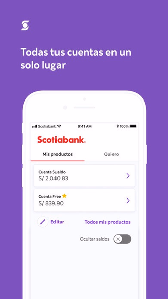 Scotiabank Perú Screenshot 1 - AppWisp.com Scotiabank Perú Screenshot 1 - AppWisp.com