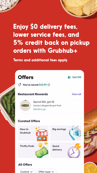 Seamless: Local Food Delivery Screenshot 4 - AppWisp.com Seamless: Local Food Delivery Screenshot 4 - AppWisp.com