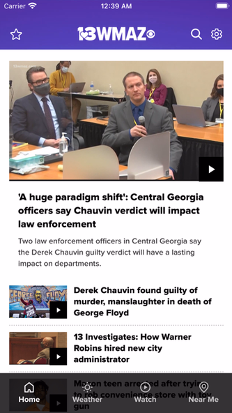 13WMAZ: Central Georgia News Screenshot 1 - AppWisp.com 13WMAZ: Central Georgia News Screenshot 1 - AppWisp.com