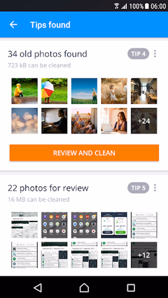 AVG Cleaner Lite Screenshot 2 - AppWisp.com AVG Cleaner Lite Screenshot 2 - AppWisp.com