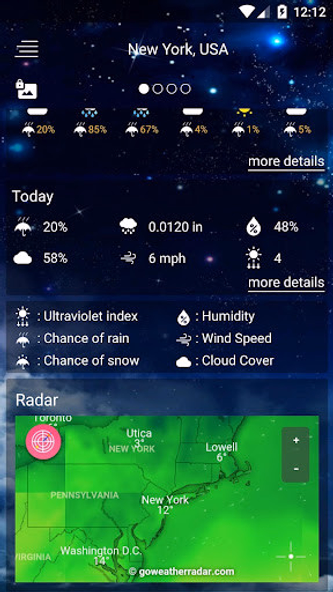 Weather Forecast Screenshot 4 - AppWisp.com Weather Forecast Screenshot 4 - AppWisp.com