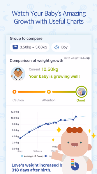 BabyTime (Record & Analysis) Screenshot 2 - AppWisp.com BabyTime (Record & Analysis) Screenshot 2 - AppWisp.com