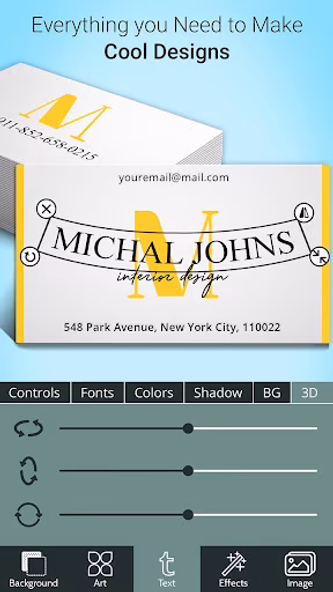 Business Card Maker Screenshot 4 - AppWisp.com Business Card Maker Screenshot 4 - AppWisp.com