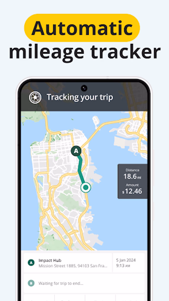 Mileage Tracker by Driversnote Screenshot 1 - AppWisp.com Mileage Tracker by Driversnote Screenshot 1 - AppWisp.com